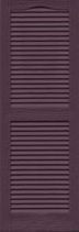 Vinyl Shutters Color Option - Bordeaux